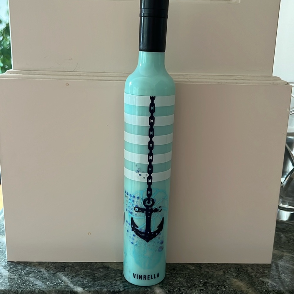 Vinrella with anchors on it. New without tags
